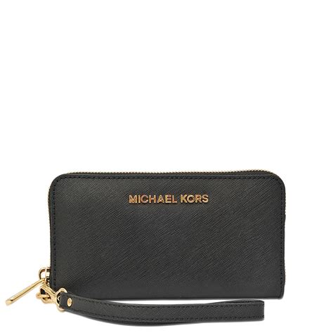 michael michael kors women's large coin phone case|michael michael kors jet set travel large mlt funt phone case.